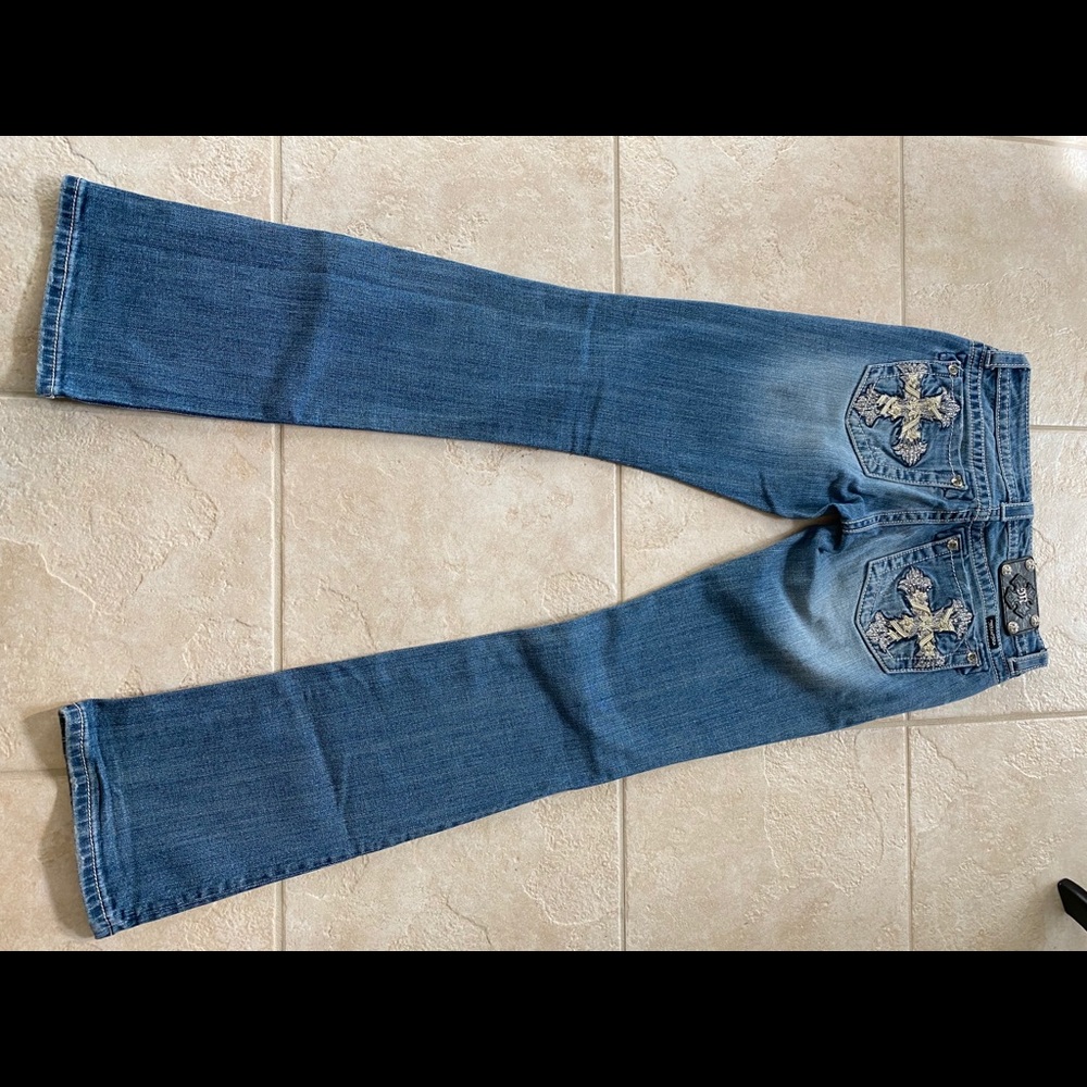 Miss Me Boot Cut Jeans JP5445B
